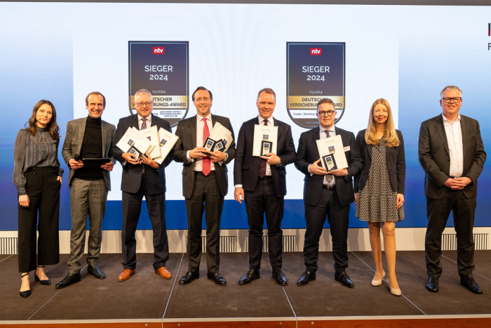 Deutscher Versicherungs-Award 2024 - Fotos: Thomas Ecke / DISQ / Franke und Bornberg / ntv
