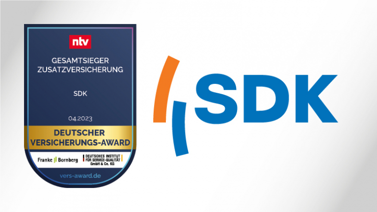 Deutscher Versicherungs-Award - Gesamtsieger Zusatzversicherung
