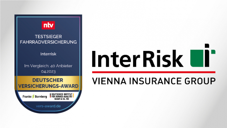Deutscher Versicherungs-Award 2023 - Testsieger Fahrradversicherung