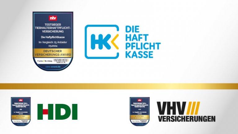 Deutscher Versicherungs-Award 2024 - Top 3 - Tierhalterhaftpflicht