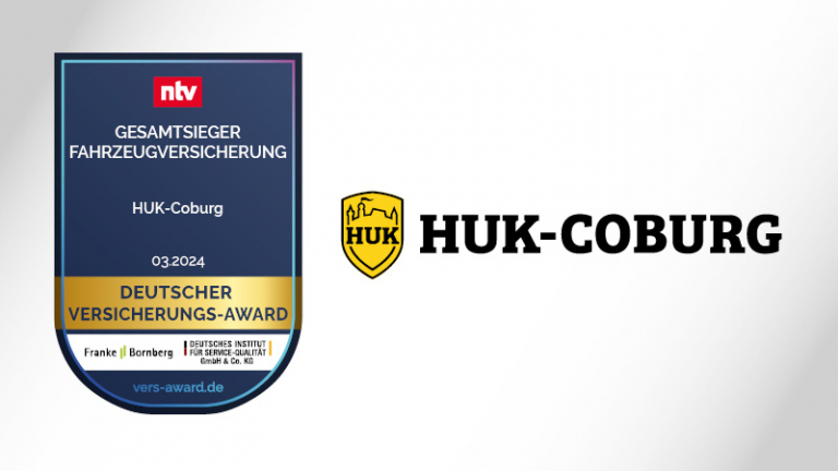 Deutscher Versicherungs-Award 2024 - Gesamtsieger Fahrzeugversicherung