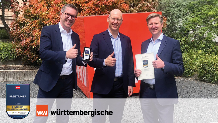 Deutscher Versicherungs-Award 2022 PKV Standard Württembergische