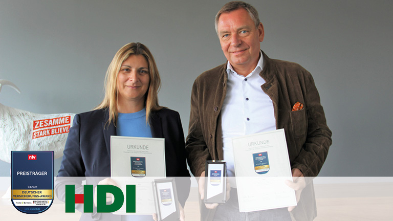 Deutscher Versicherungs-Award 2022 Kfz-Elektro HDI