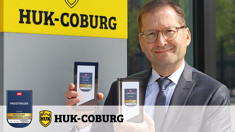 Deutscher Versicherungs-Award 2022 Gesamtsieger Kompositversicherung HUK-COBURG