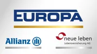 Deutscher Versicherungs-Award 2026 - Testsieger - AV Privatrente Neue Klassik - Europa, Allianz, Neue Leben