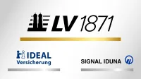 Deutscher Versicherungs-Award 2026 - Testsieger - Risikoleben - LV1871, IDEAL, Signal Iduna